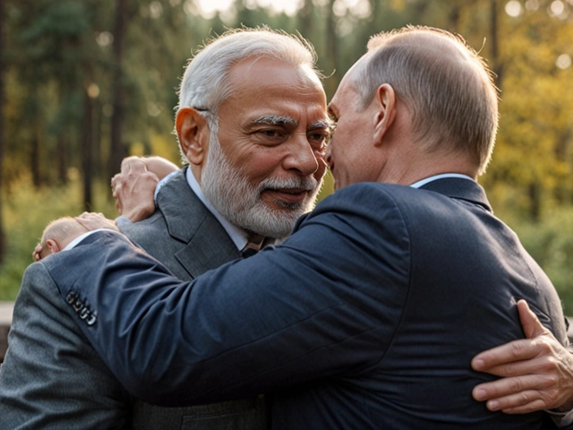 मोदी-पुतिन के गले मिलने की तस्वीर पर विवाद: रूस के मिसाइल हमले के बाद विवाद बढ़ता