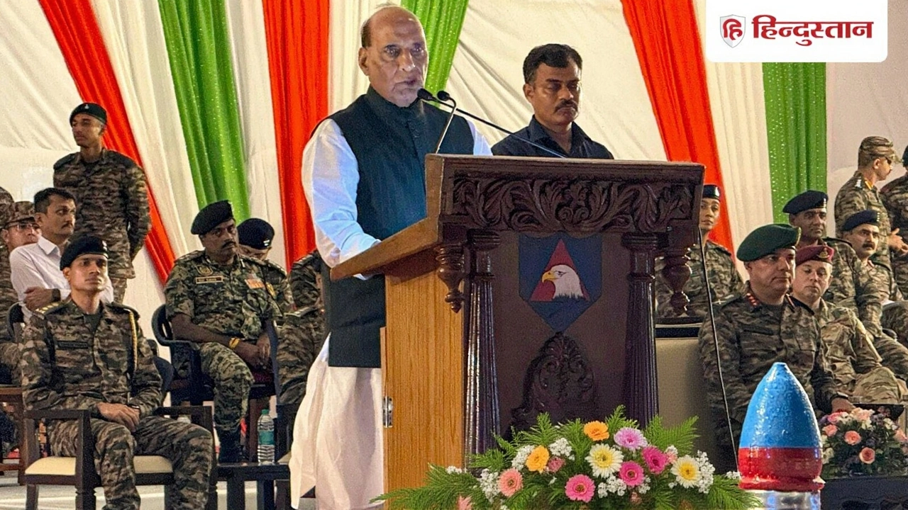 रक्षामंत्री राजनाथ सिंह ने पाकिस्तान को सिरक्रीक में झुंझलाहट पर दी कड़ी चेतावनी